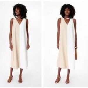 White and Tan | Pomander Place Sallie dress | Tuckernuck